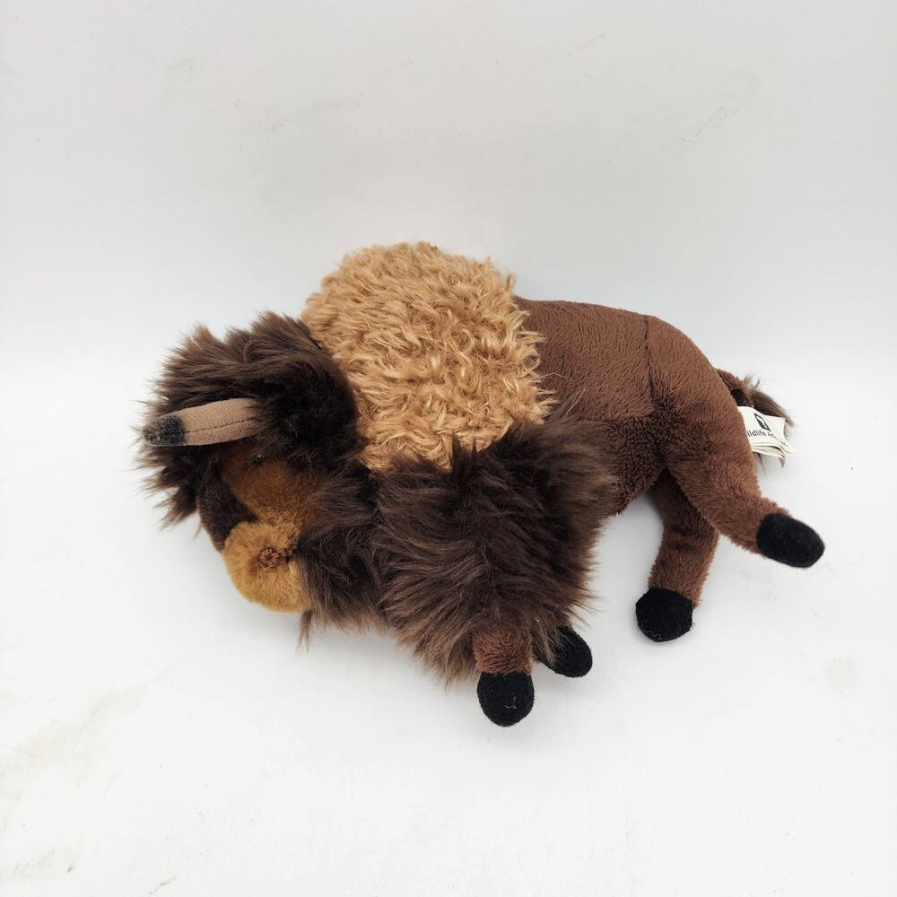 Wildlife Artists Bison Plush Stuffed Animal Toy 6" Brown Ox Bull Buffalo 2017